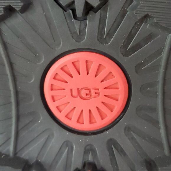 UGG Emmett Waterproof Leather Duckboot Chestnut Men's Size 10 NIB - Picture 10 of 13